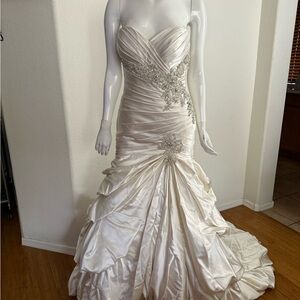 Mori Lee Ivory Bridal Gown with Signature Label